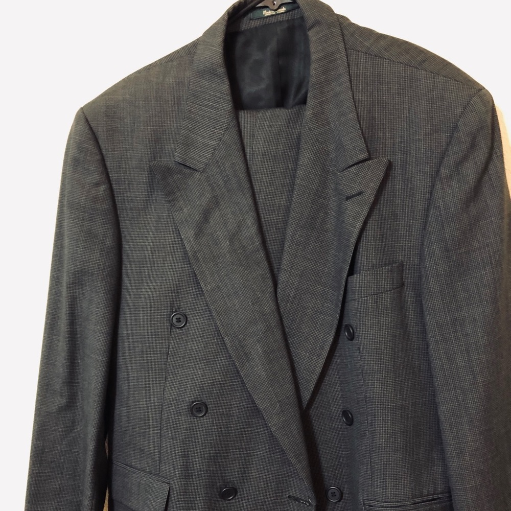 Double breasted men’s suit